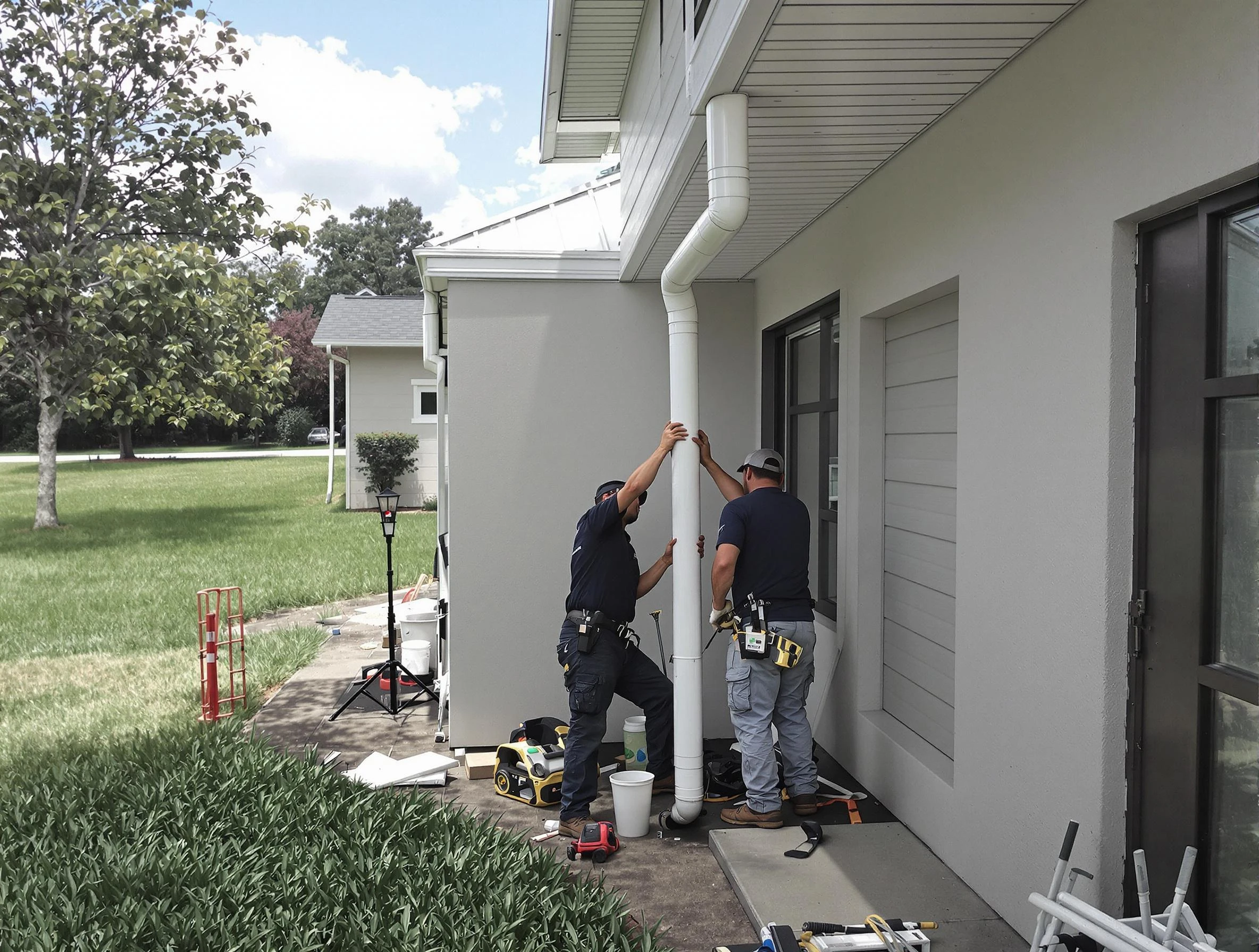 Downspout Installation service in Cleveland Heights, OH